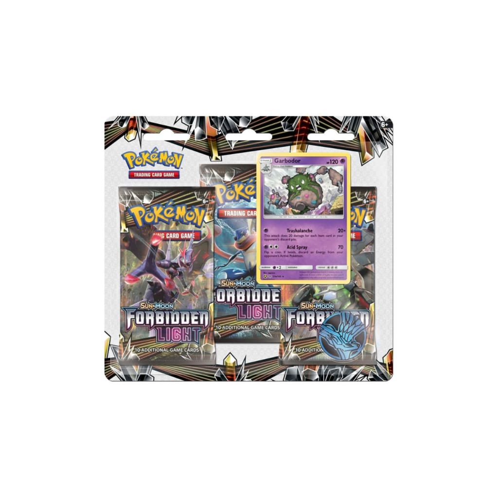 Pokémon TCG: Sun & Moon-Forbidden Light 3-Pack Blister Coin