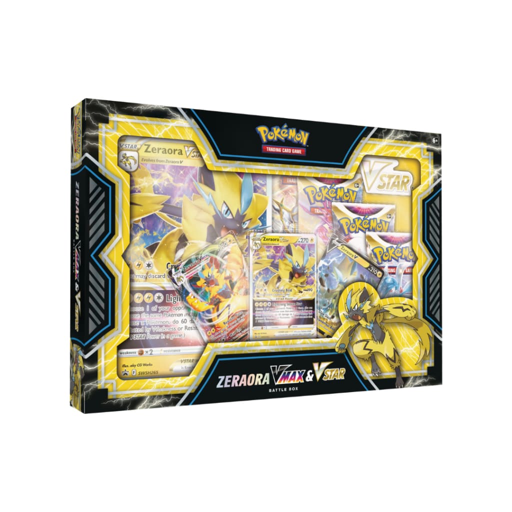 Pokémon TCG: Zeraora VMAX & VSTAR Battle Box