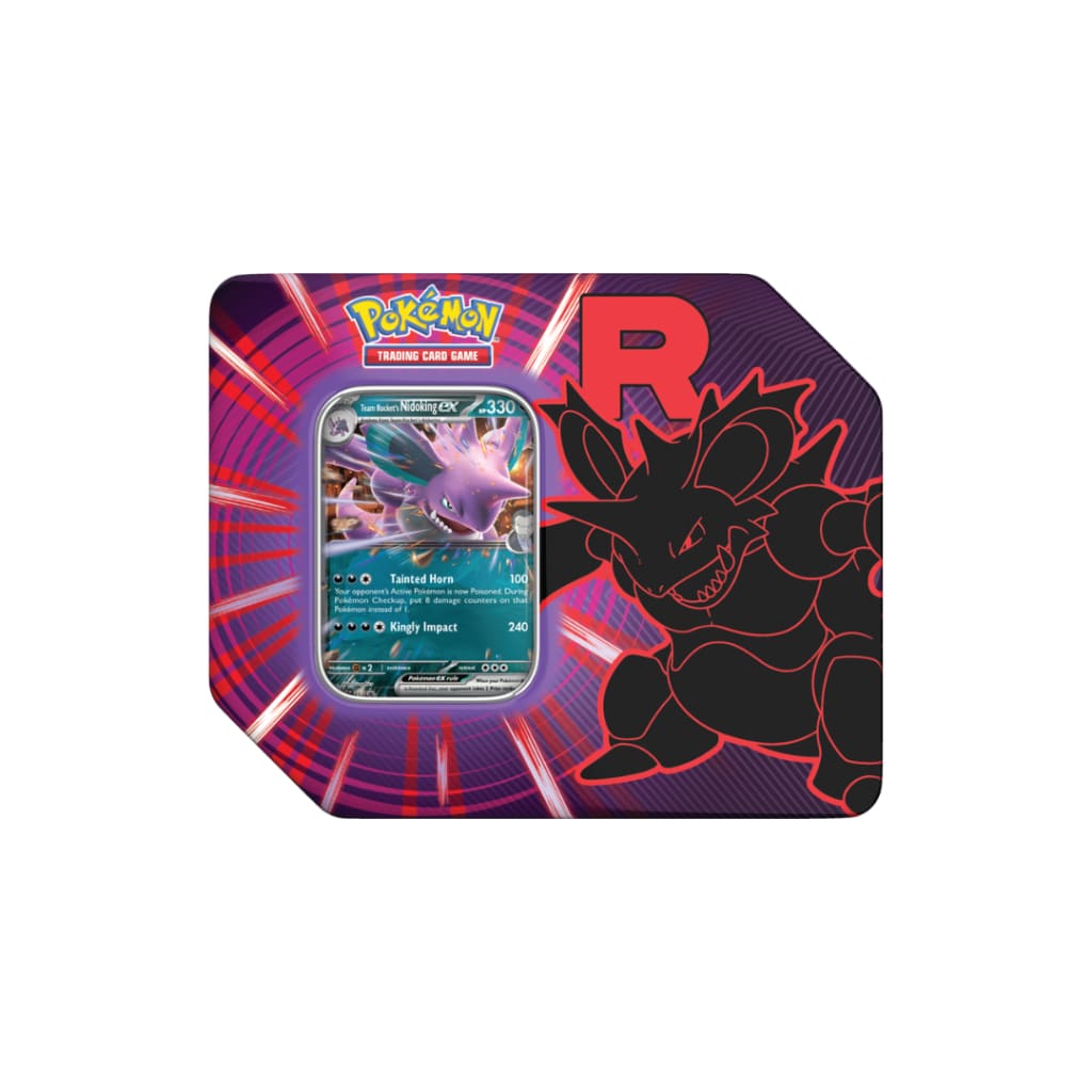 Pokemon Team Rocket Tin - Nidoking