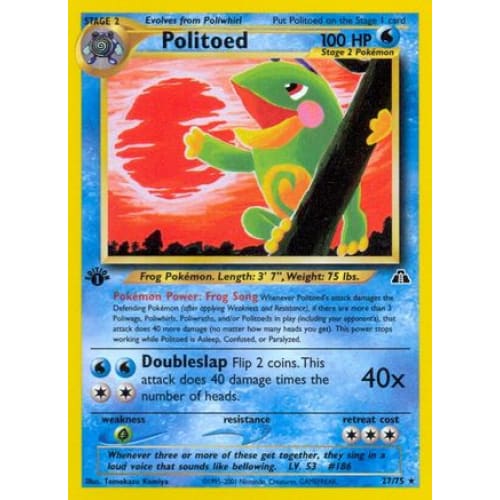 Politoed (027/075) Rare Classic Unlimited - Single