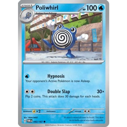 Poliwhirl (42) Common Reverse Holofoil - Single