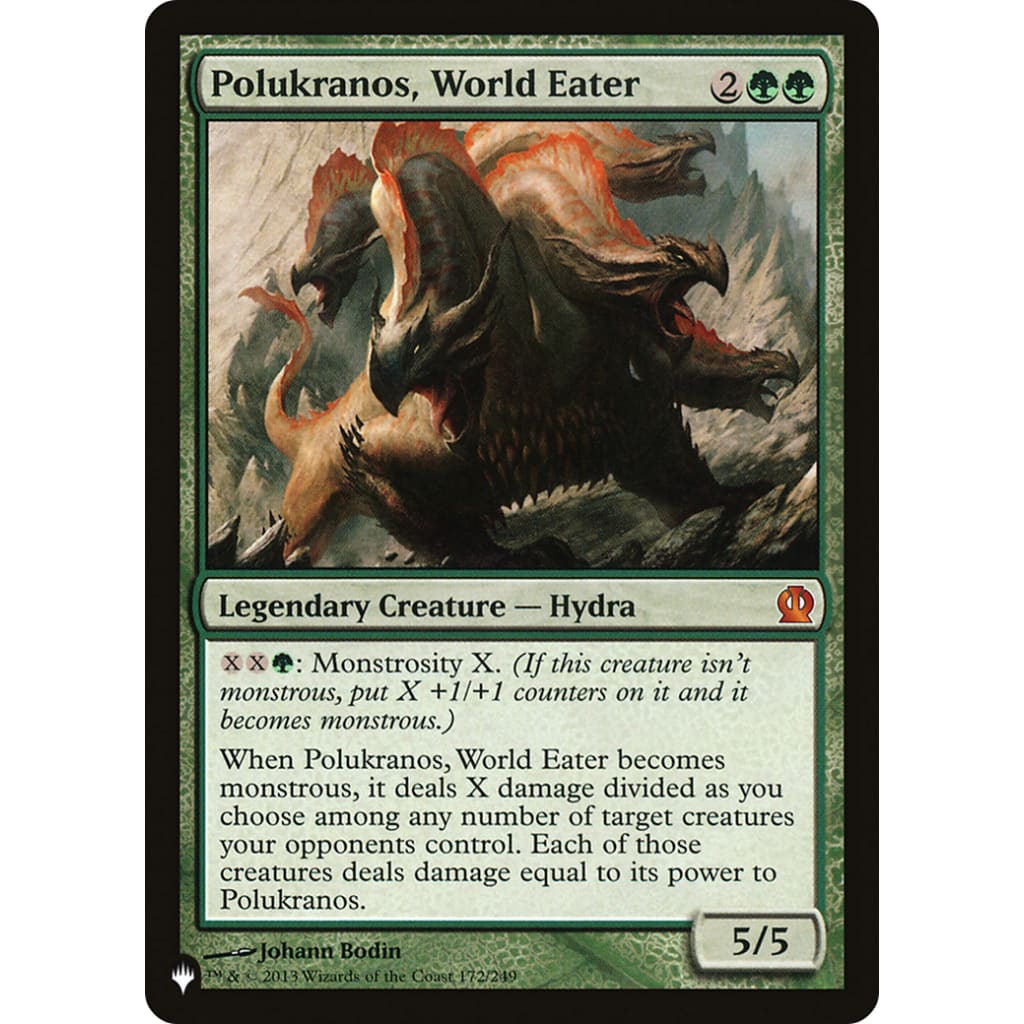 Polukranos World Eater (PLST-THS-172) - Single
