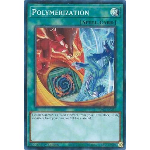 Polymerization (B) (HERO Art) - RA03-EN051 Super Rare 1st