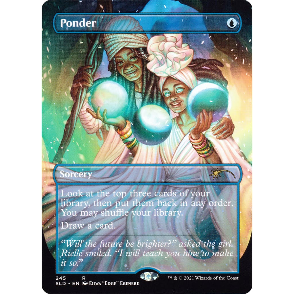 Ponder (SLD-245) (Borderless) Foil - Single
