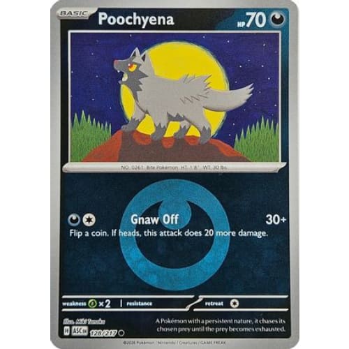 Poochyena (Energy Symbol Pattern) (128) Common Reverse