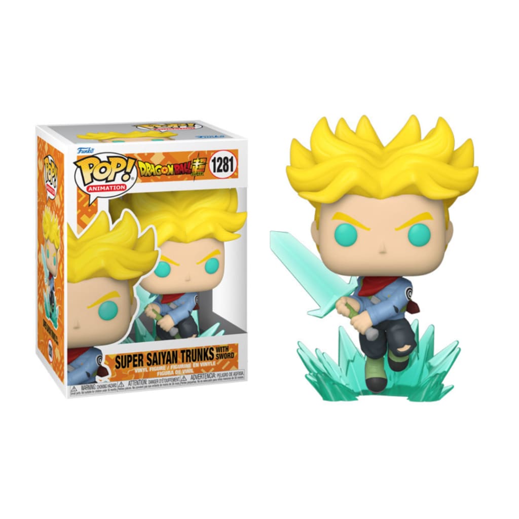 Pop! Animation: Dragon Ball Super - Saiyan Trunks with Sword