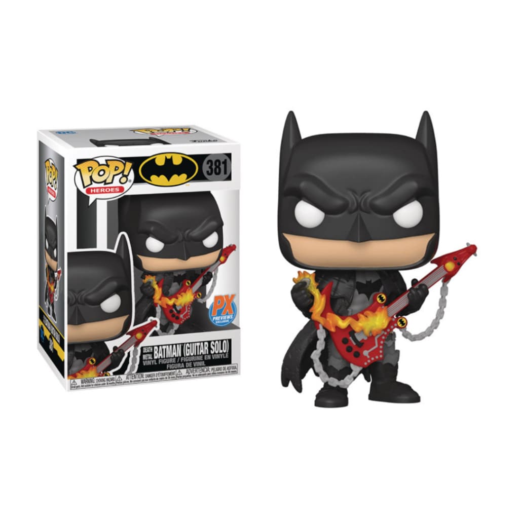 Pop! Heroes: Dark Nights: Death Metal Batman (Guitar Solo)