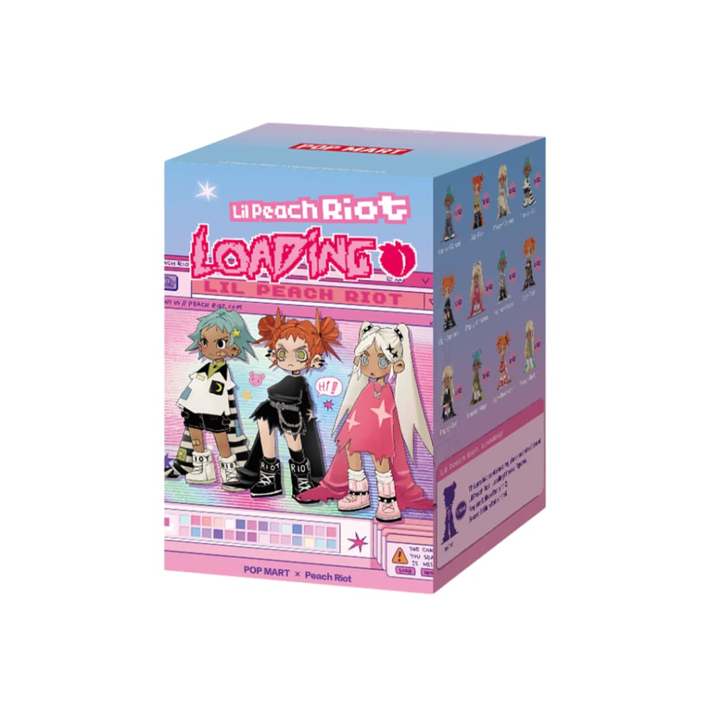 POP MART Lil Peach Riot：Loading! Series Figures