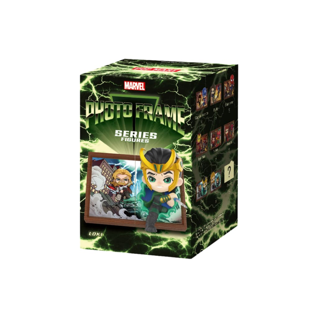 Pop Mart Marvel Photo Frame Series Figures Blind Box