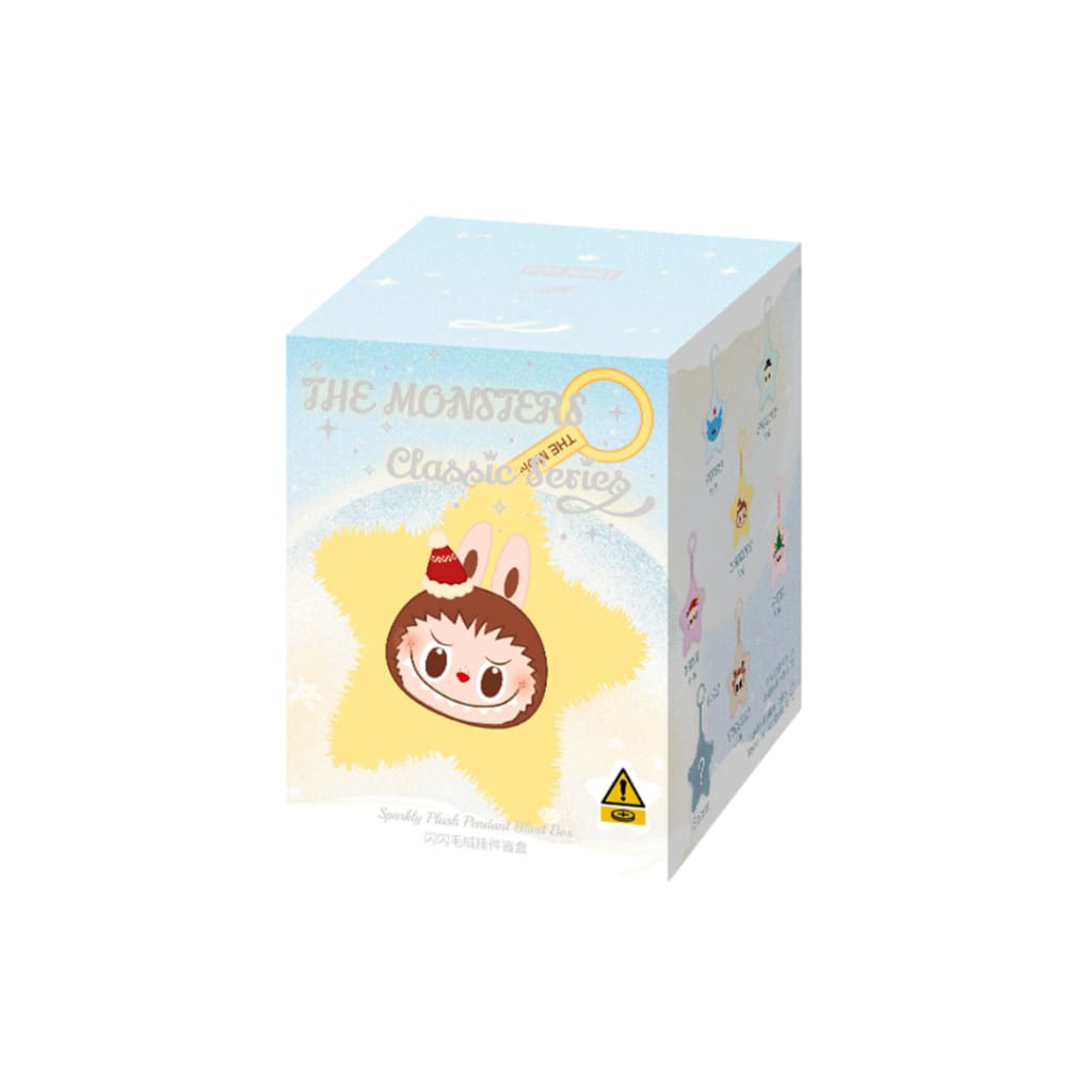 POP MART THE MONSTERS Classic Series-Sparkly Plush Pendant