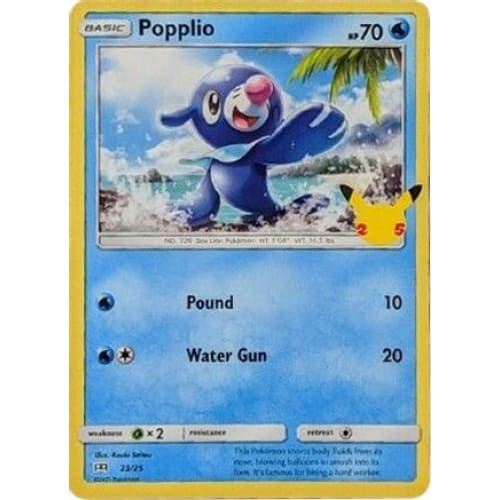 Popplio (023/025) Promo Holofoil - Single