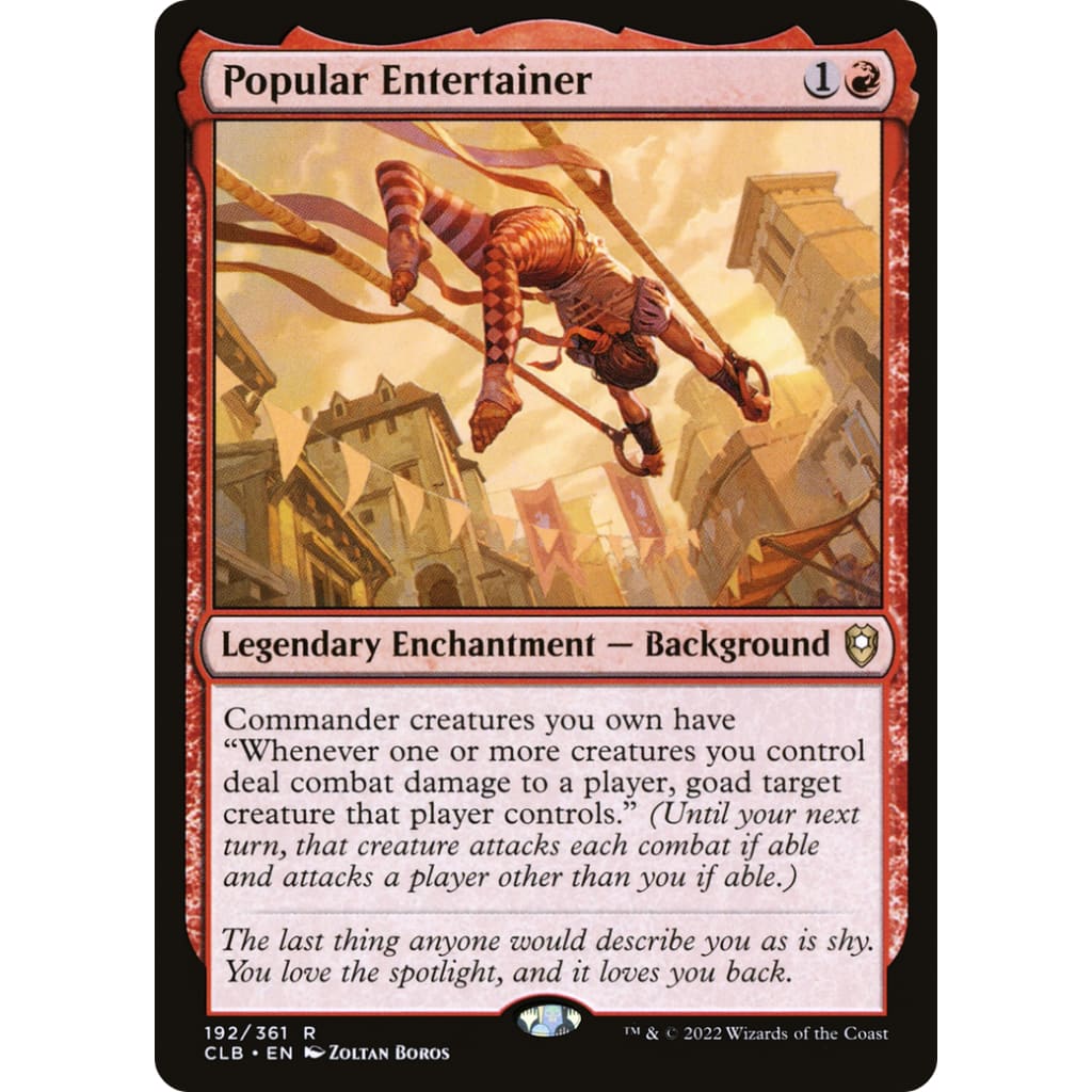 Popular Entertainer (CLB) Foil - Single