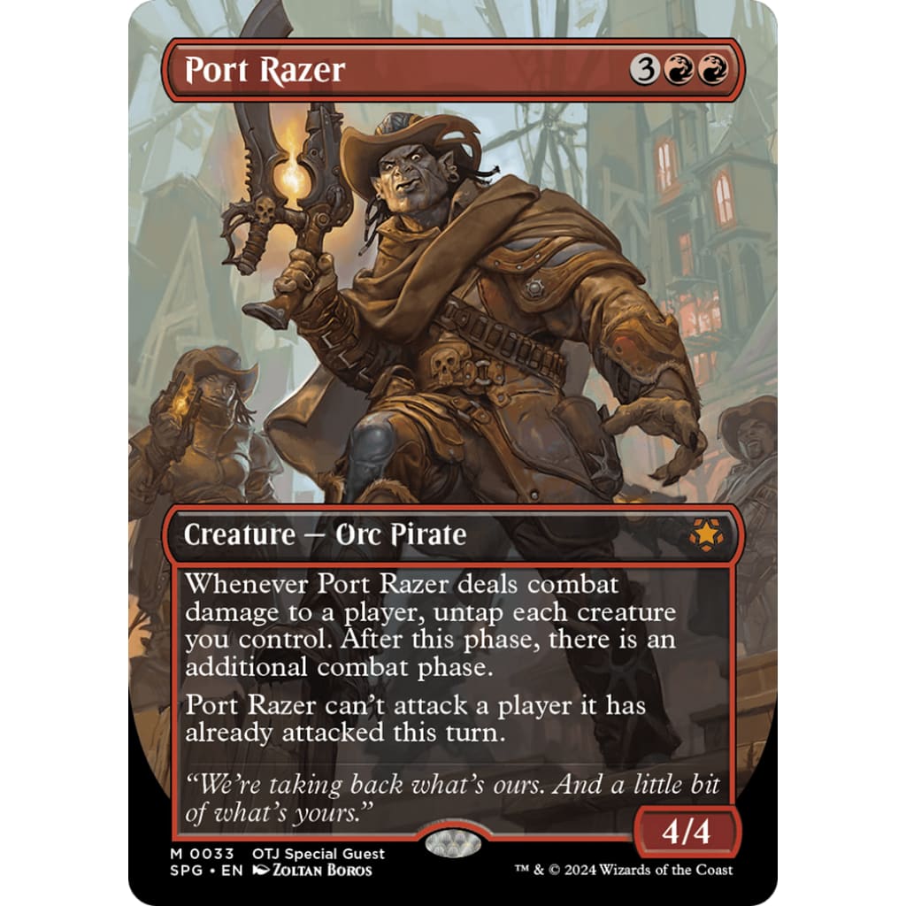 Port Razer (SPG-033) (Borderless) - Single