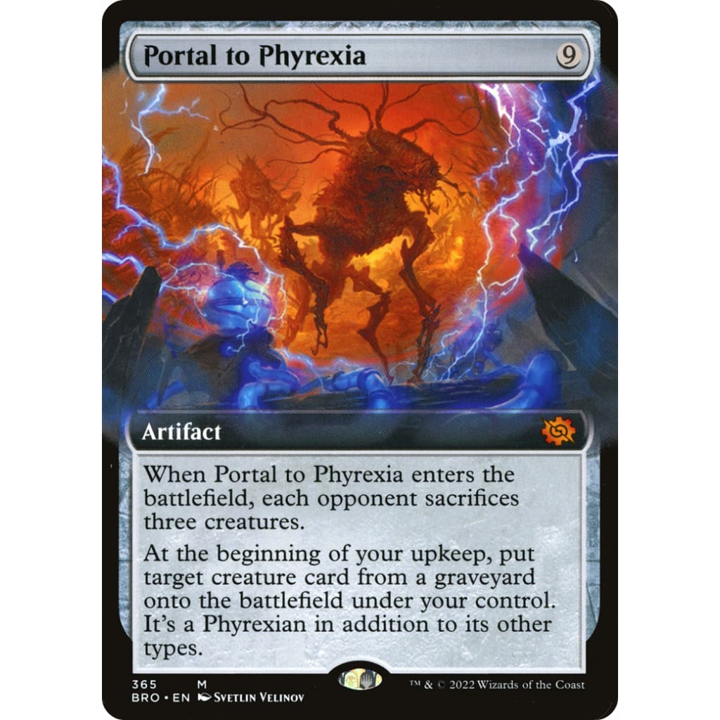 Portal to Phyrexia (BRO-365): (Extended Art) Foil - Single