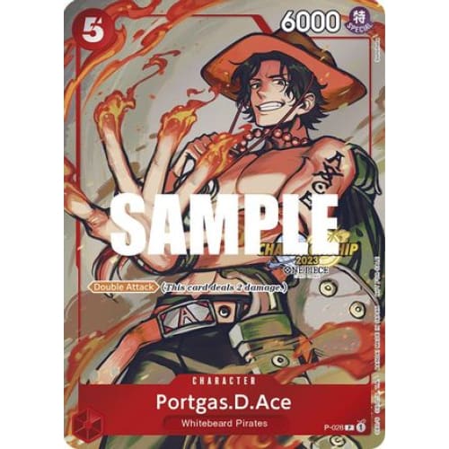 Portgas.D.Ace (CS 2023 Event Pack) P-028 PR One Piece