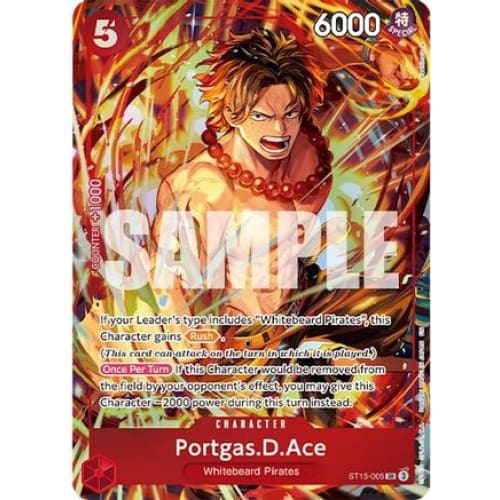 Portgas.D.Ace (Illustration Box Vol.5) ST15-005 SR
