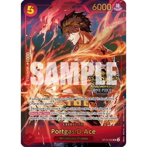 Portgas.D.Ace (Japanese Version 3rd Anniversary Set)