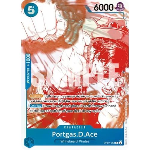 Portgas.D.Ace - OP07-053 (3rd Anniversary Treasure Campaign