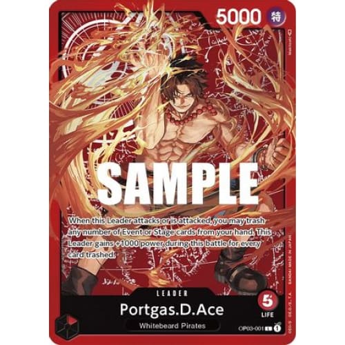 Portgas.D.Ace (Special Goods Set -Ace/Sabo/Luffy-) OP03-001
