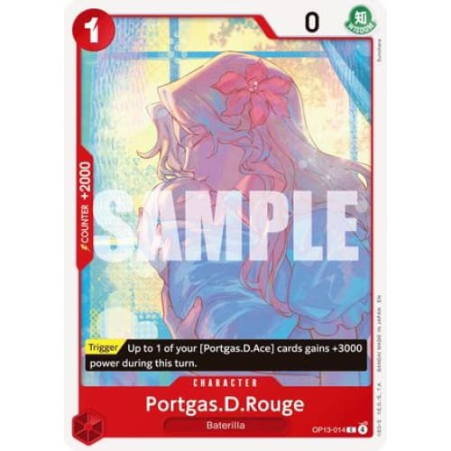 Portgas.D.Rouge OP13-014 C Carrying On His Will - Single