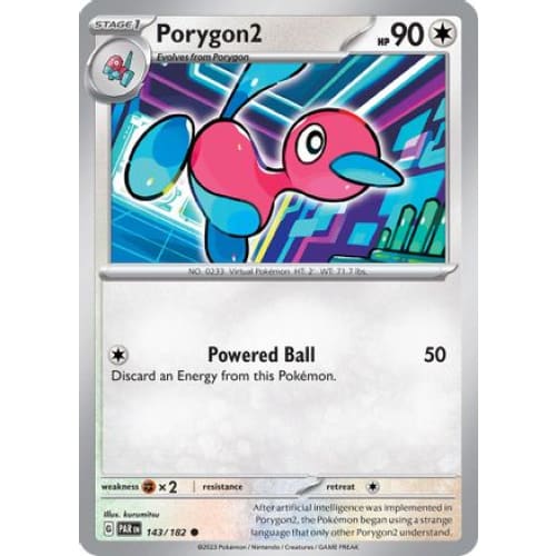 Porygon2 (143) Common Reverse Holofoil - Single