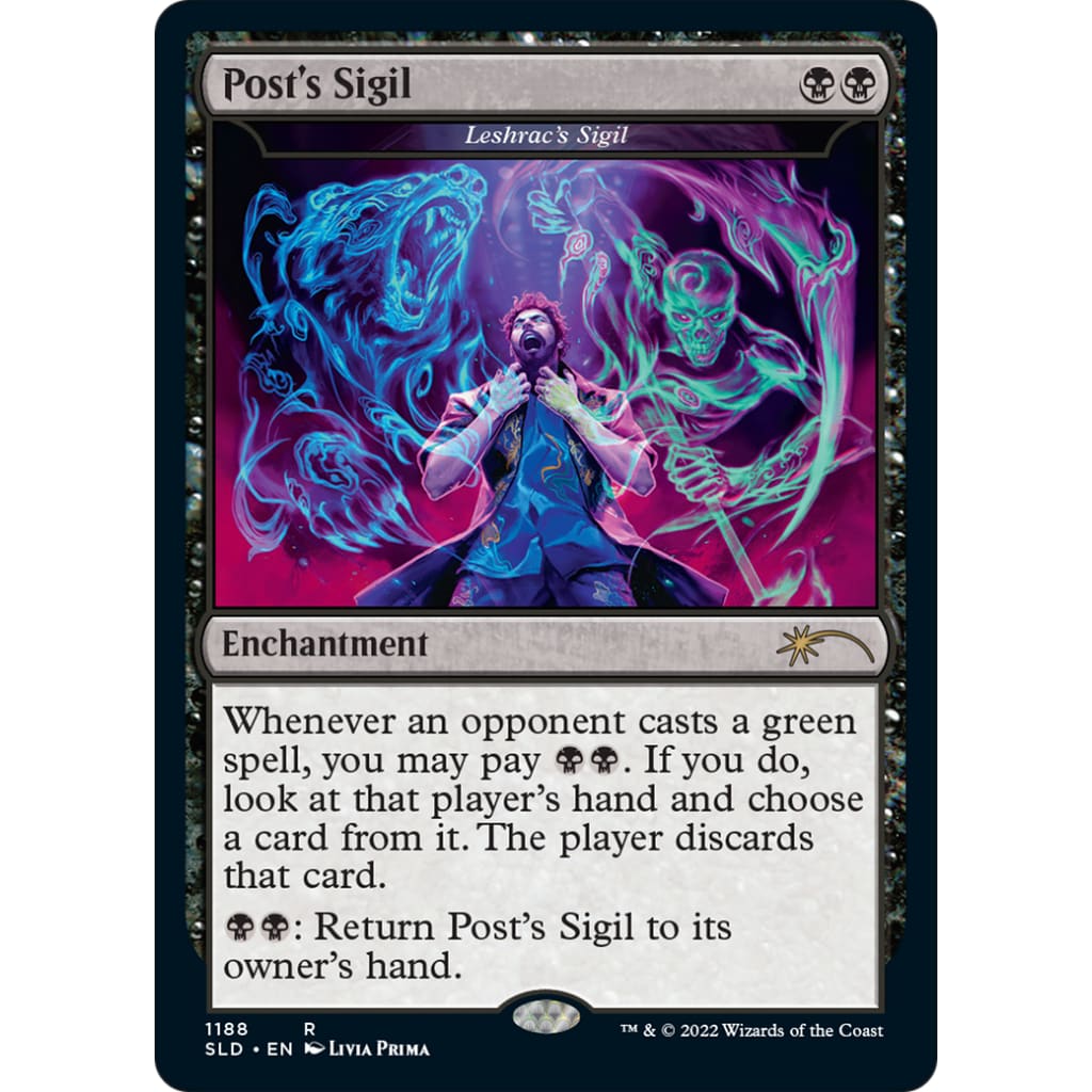 Post’s Sigil // Leshrac’s (SLD-1188) - Single