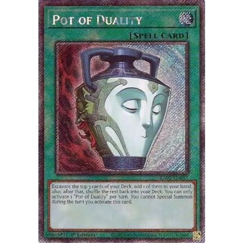Pot of Duality (Platinum Secret Rare) - RA02-EN057 Platinum