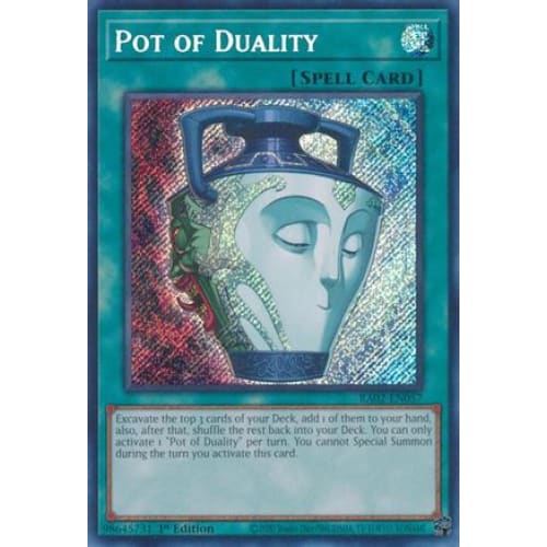 Pot of Duality (Secret Rare) - RA02-EN057 Secret Rare 1st