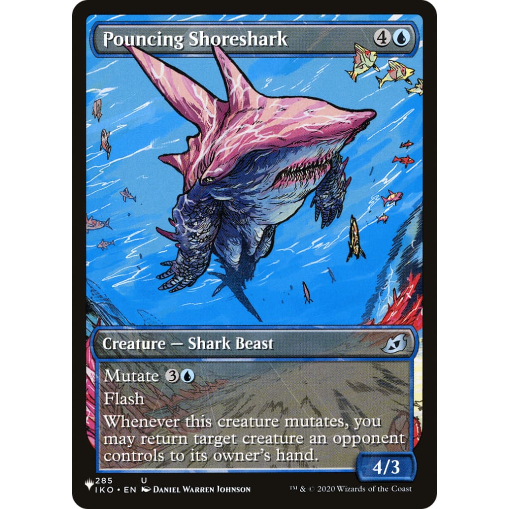 Pouncing Shoreshark (PLST-IKO-285): (Showcase) - Single