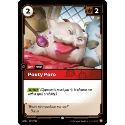 Pouty Poro (013/298) - Origins - Single