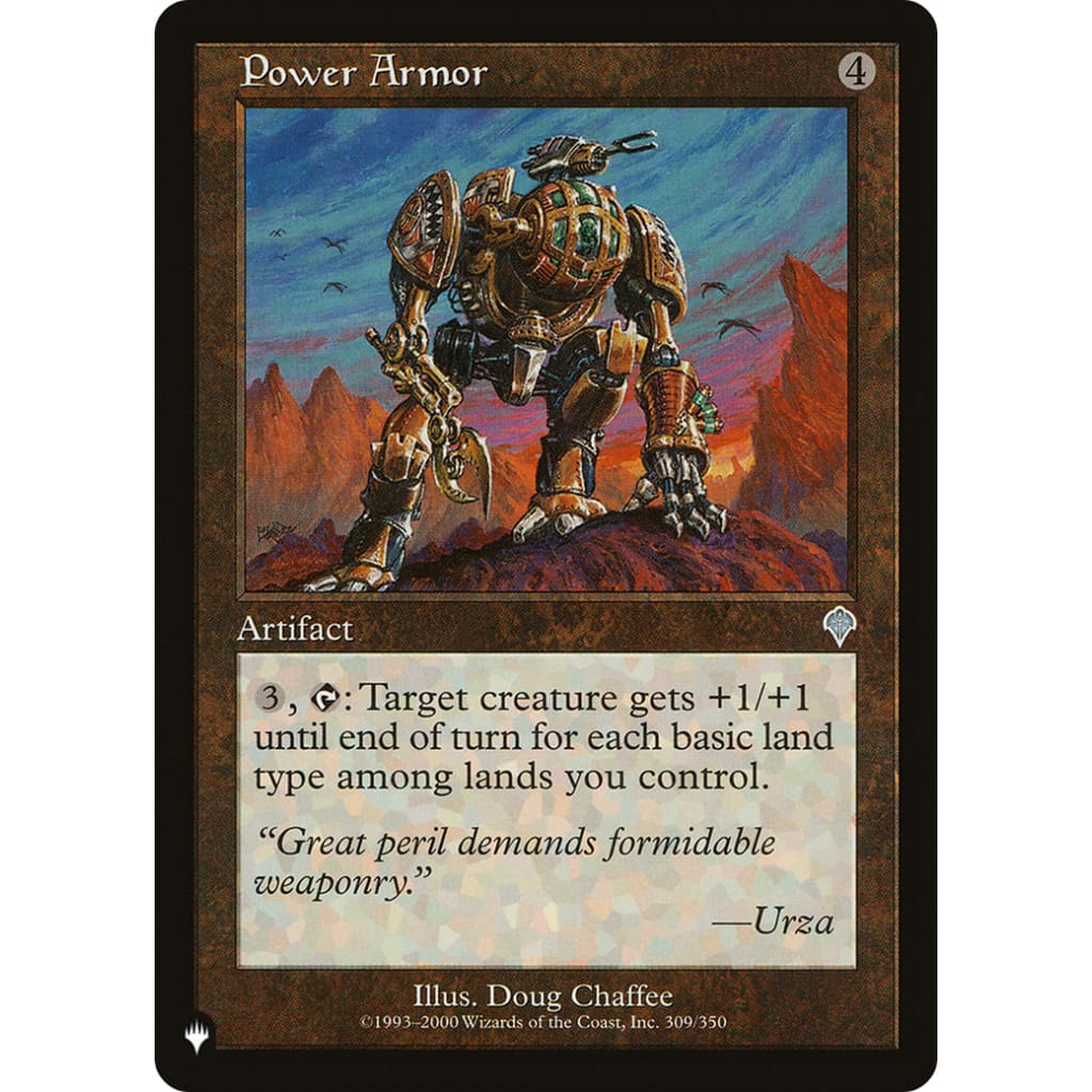 Power Armor (PLST-INV-309) - Single
