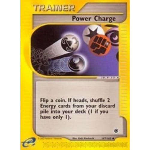 Power Charge (147/165) Uncommon Reverse Holofoil - Single
