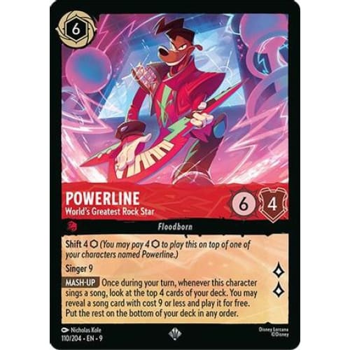 Powerline - World’s Greatest Rock Star (110/204) - Fabled