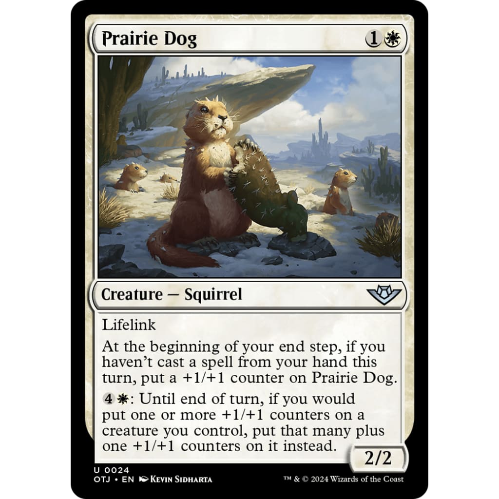 Prairie Dog (OTJ-024) Foil - Single