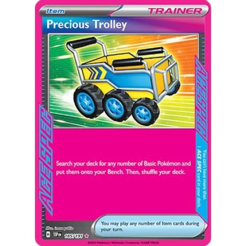 Precious Trolley (185) ACE SPEC Rare Holofoil - Single