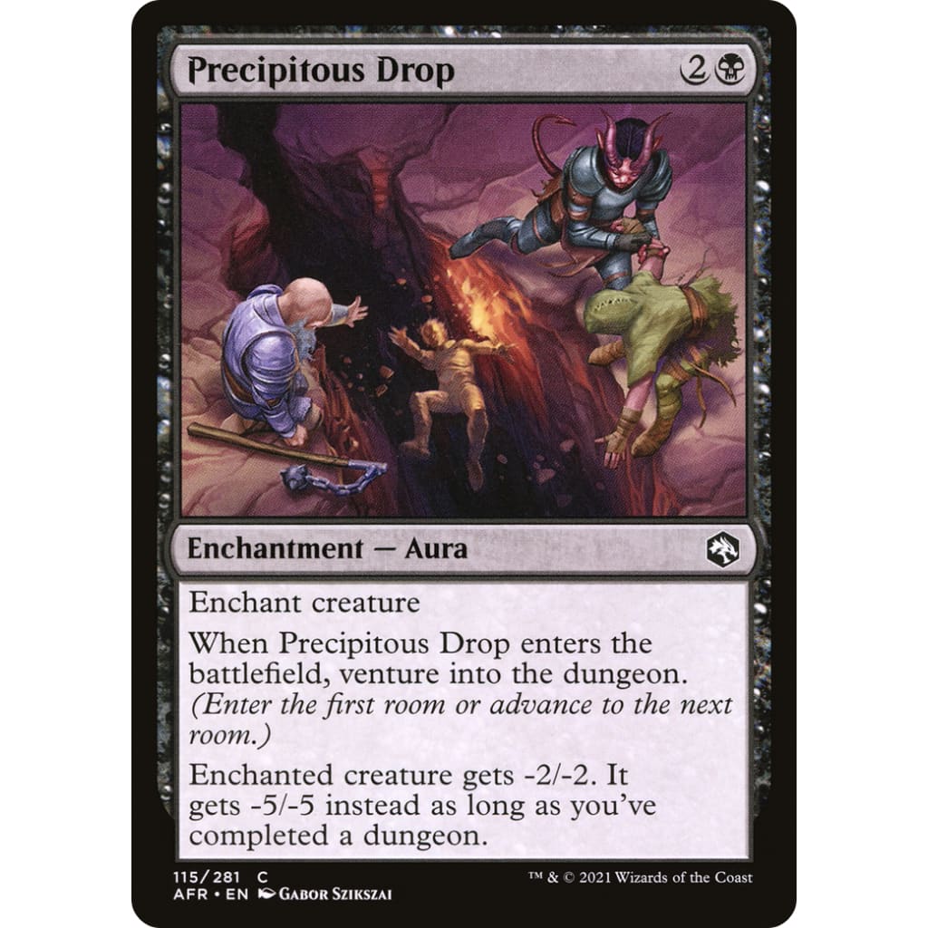 Precipitous Drop (AFR-115) Foil - Single