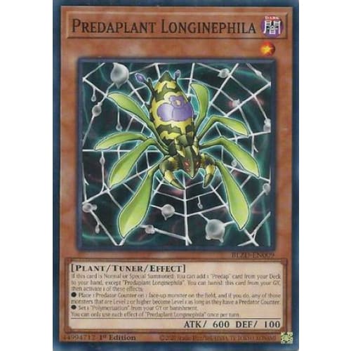 Predaplant Longinephila - BLZD-EN009 Common / Short Print