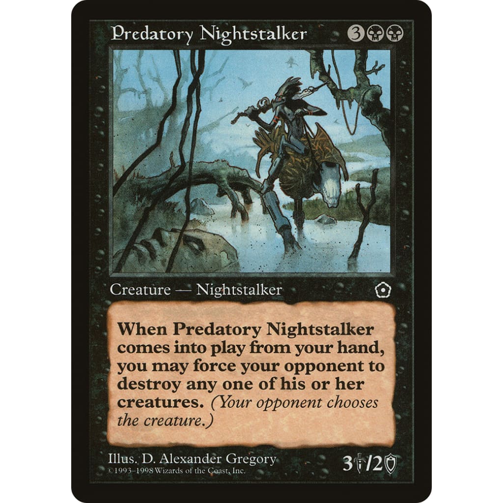 Predatory Nightstalker (P02-082) - Single