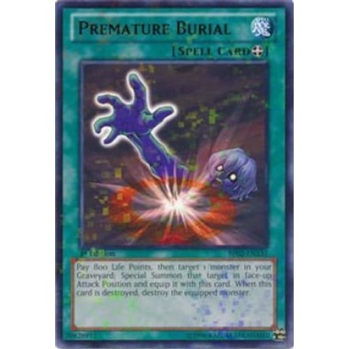 Premature Burial (Mosaic Rare) (BP02-EN135) Mosaic Rare 1st