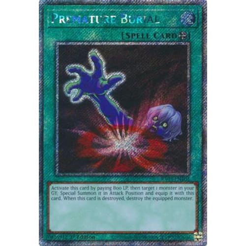 Premature Burial (Platinum Secret Rare) - RA03-EN103