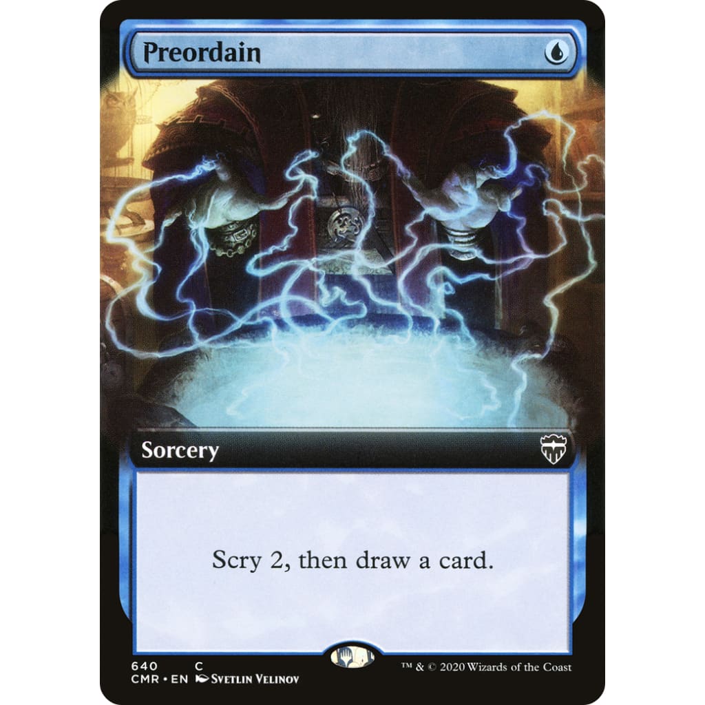 Preordain (CMR-640): (Extended Art) - Single