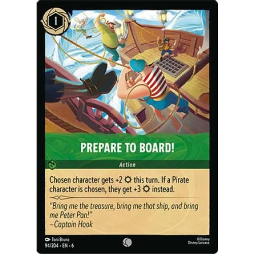Prepare to Board! (94/204) - Azurite Sea Cold Foil - Single