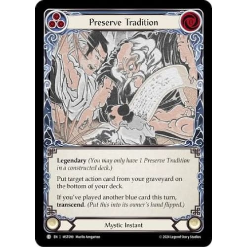 Preserve Tradition (PART THE MISTVEIL) - Single