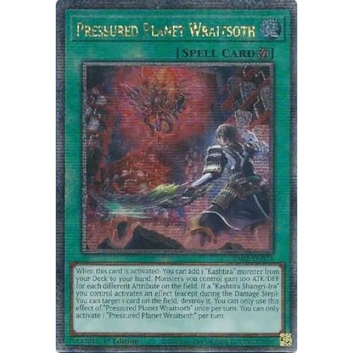 Pressured Planet Wraitsoth (Quarter Century Secret Rare)