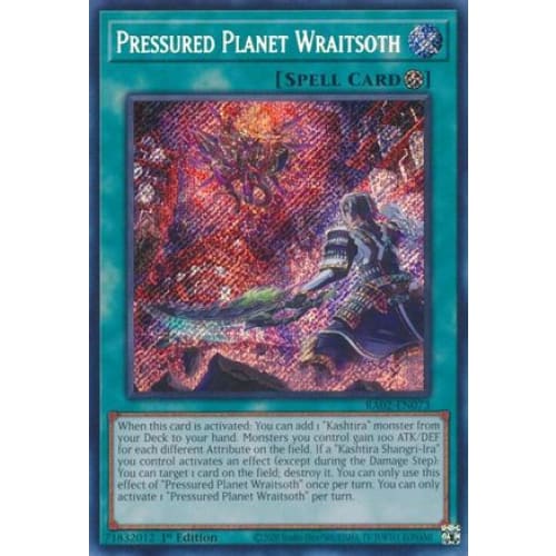 Pressured Planet Wraitsoth (Secret Rare) - RA02-EN073