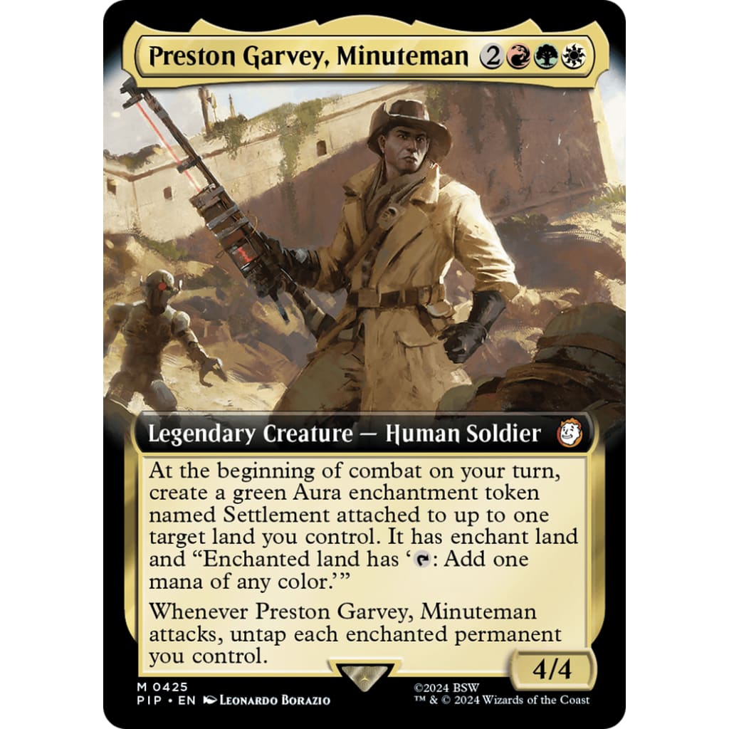 Preston Garvey Minuteman (PIP-425): (Extended Art) - Single