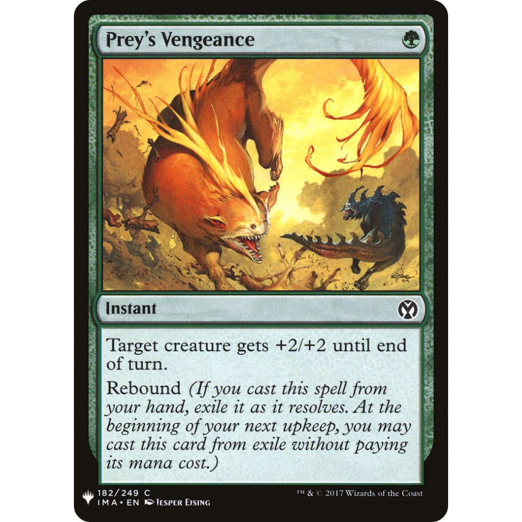 Prey’s Vengeance (PLST-IMA-182) - Single