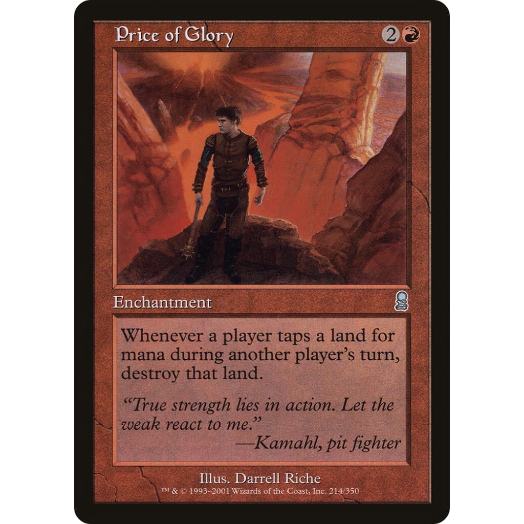 Price of Glory (ODY-214) - Single