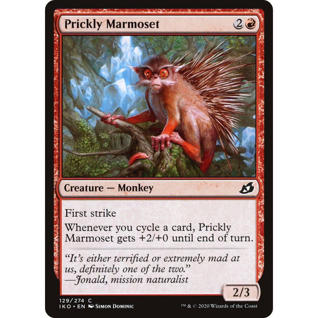Prickly Marmoset (IKO-129) - Single