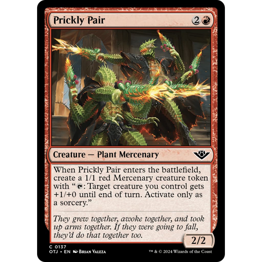Prickly Pair (OTJ-137) - Single